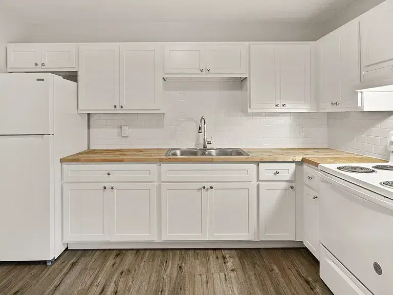 New cabinets and subway tile